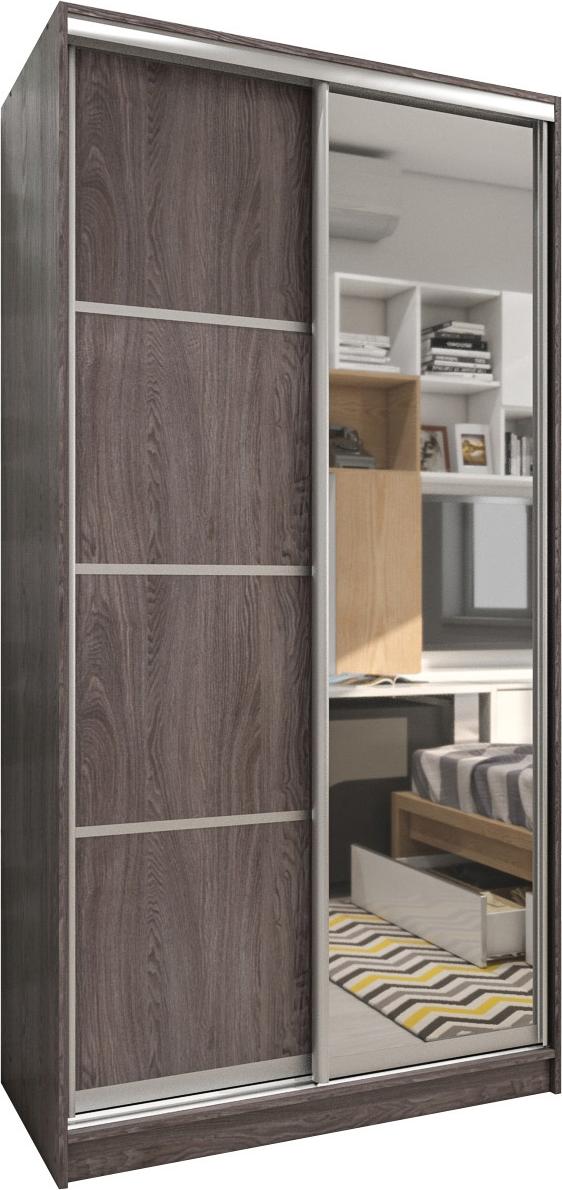 Шкаф-купе Лофт-10 вариант 1