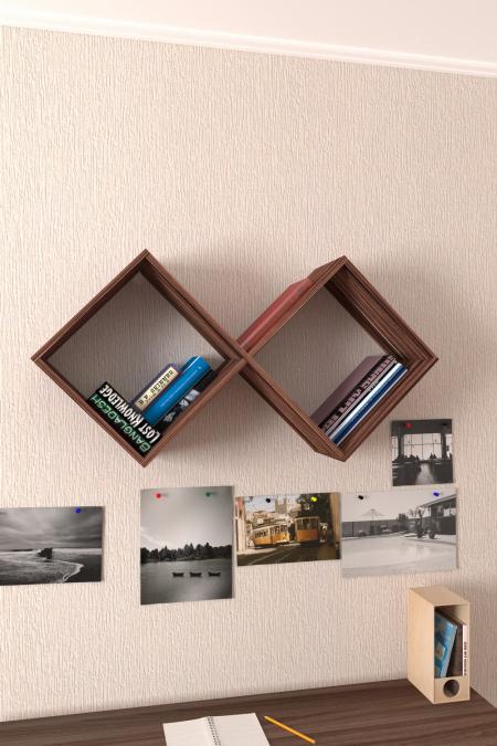 Полка для книг Лайн-5 вариант 2