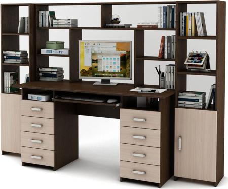 Уголок школьника Нео-9К с надстройкой вариант 3