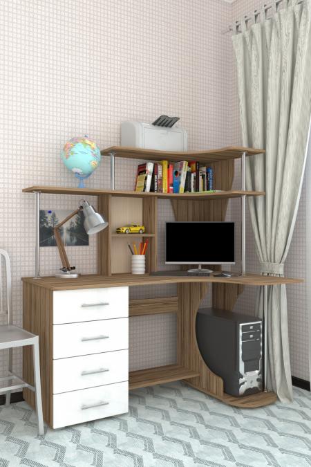 Компьютерный стол Лайн-3 вариант 11