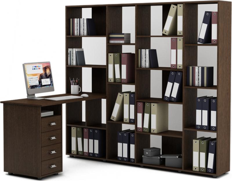 Стол-стеллаж Женева-5 вариант 2