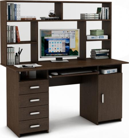 Письменный стол Нео-8К с надстройкой вариант 2