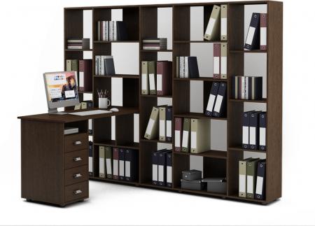 Стол-стеллаж Женева-6 вариант 1