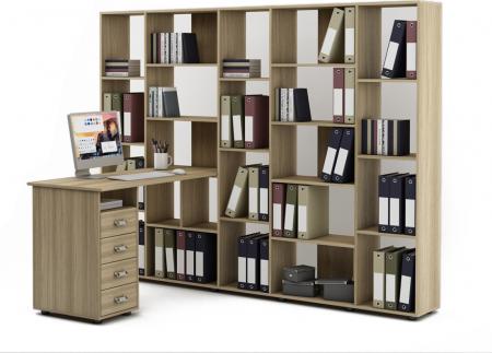 Стол-стеллаж Женева-6 вариант 2