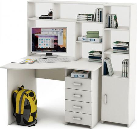 Уголок школьника Нео-19 с надстройкой вариант 1