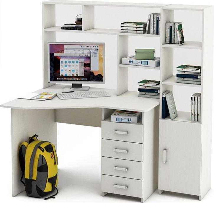 Уголок школьника Нео-19 с надстройкой вариант 2