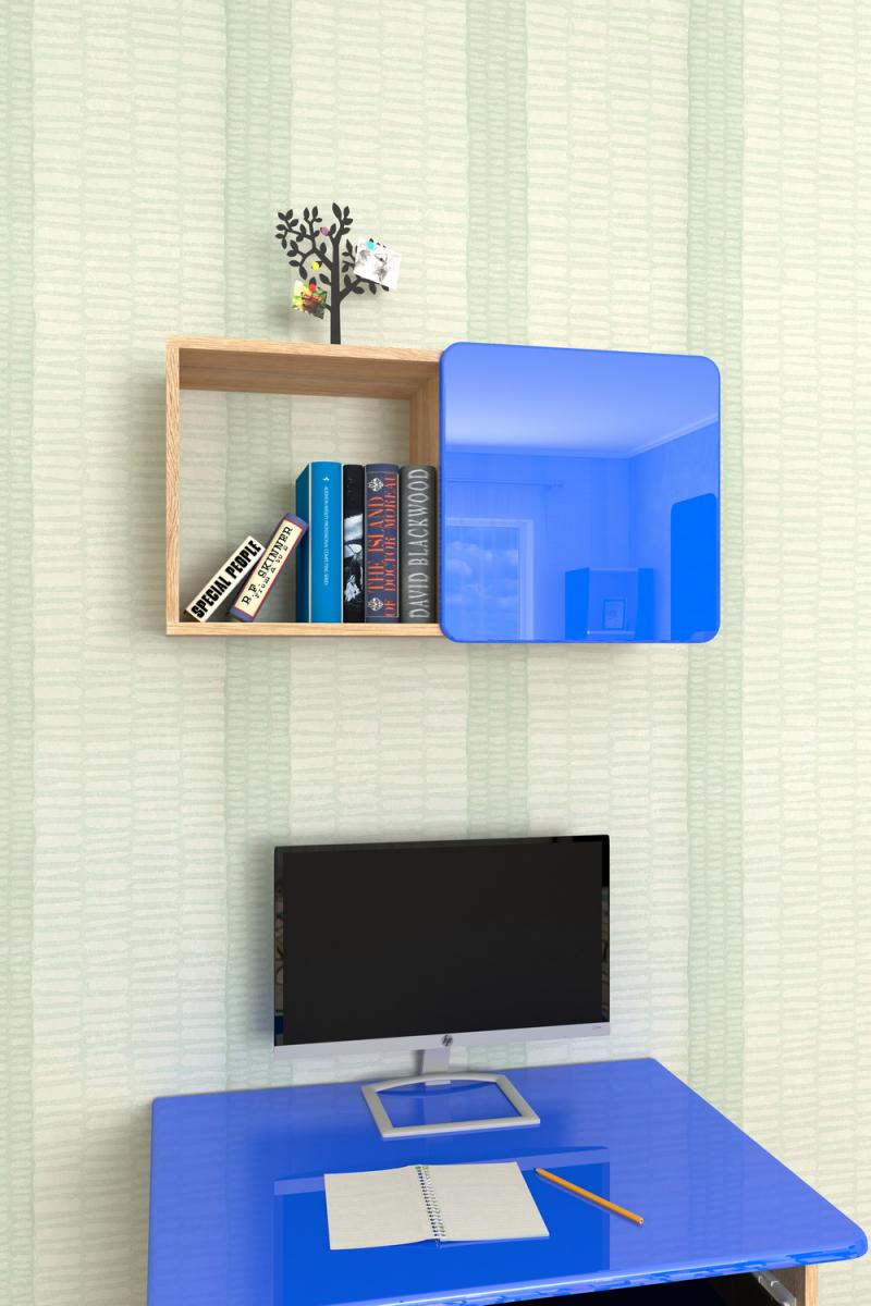 Полка для книг Лайн-1 вариант 5