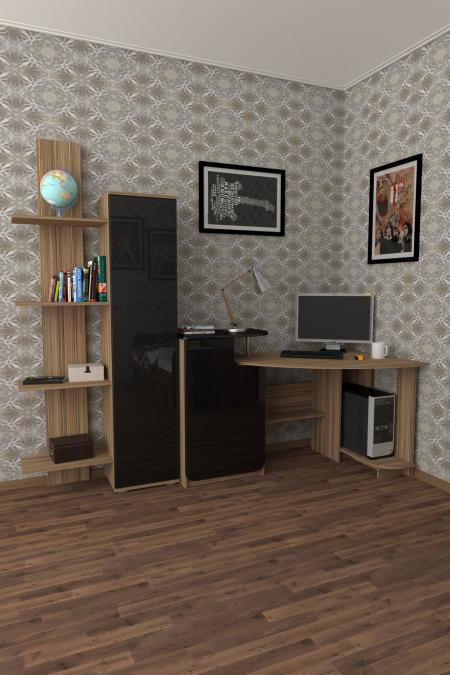 Компьютерный стол Лайн-43 вариант 2