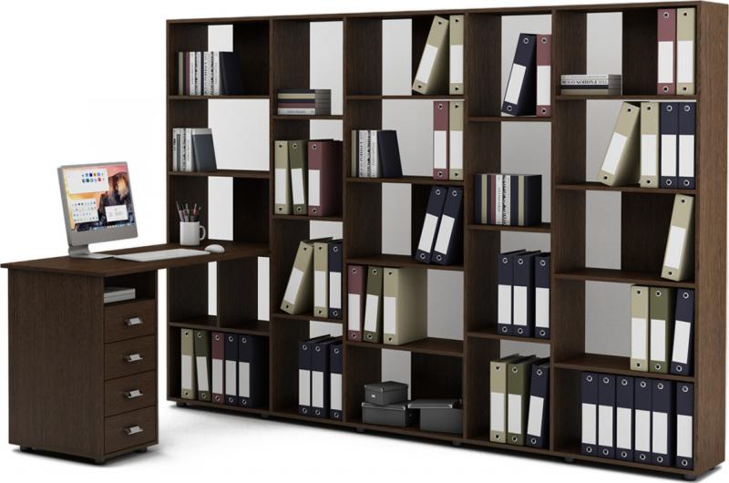 Стол-стеллаж Женева-7 вариант 2