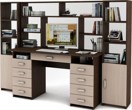 Уголок школьника Нео-9Я с надстройкой вариант 3