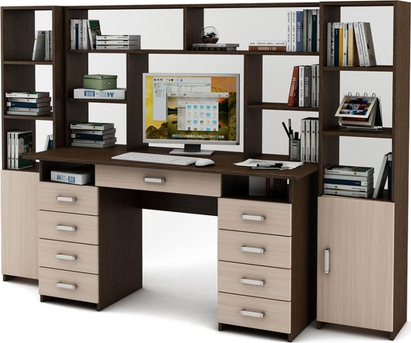 Уголок школьника Нео-9Я с надстройкой вариант 4