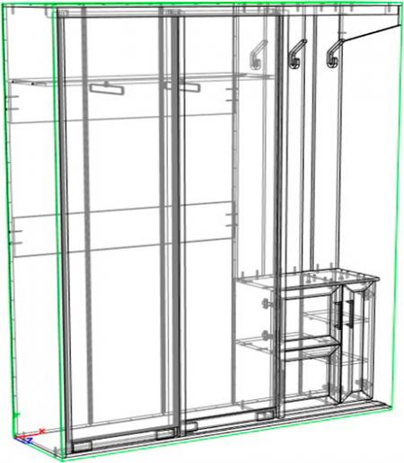 Прихожая Арнем-5 вариант 2
