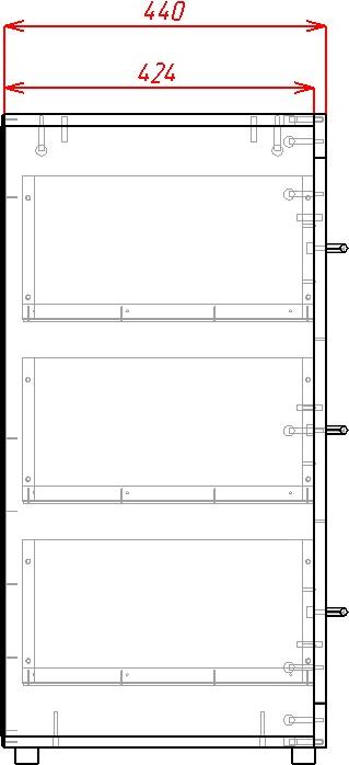Комод Омега-21 вариант 3