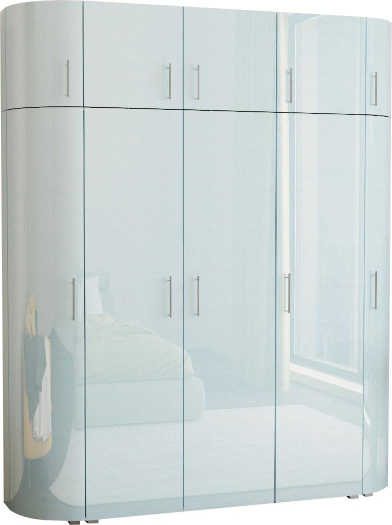 Радиусный шкаф Алексa-8 вариант 4