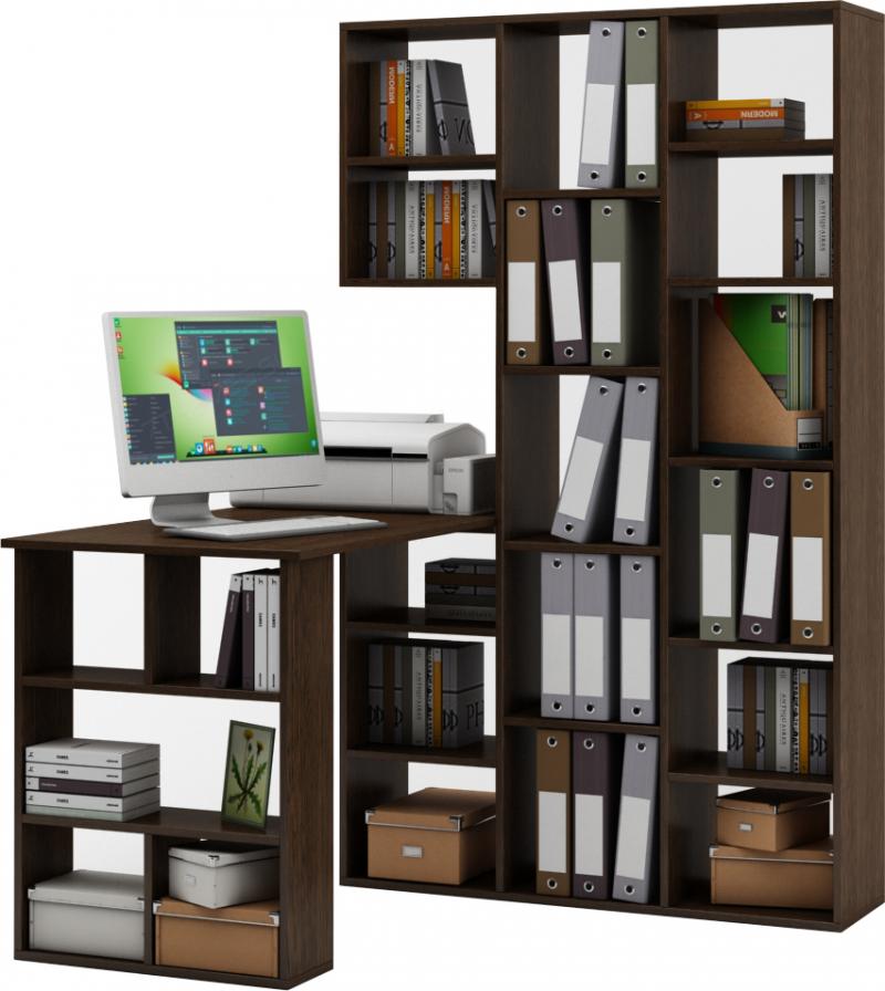 Стол-стеллаж Мира-15 вариант 4