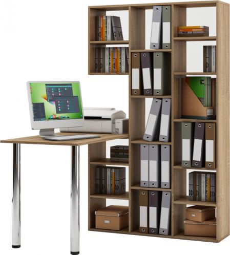 Стол-стеллаж Мира-16 вариант 1