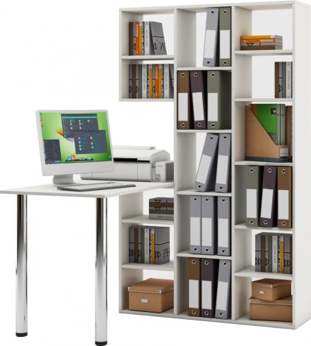 Стол-стеллаж Мира-16 вариант 2