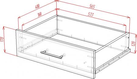 Комод Омега-8 вариант 3