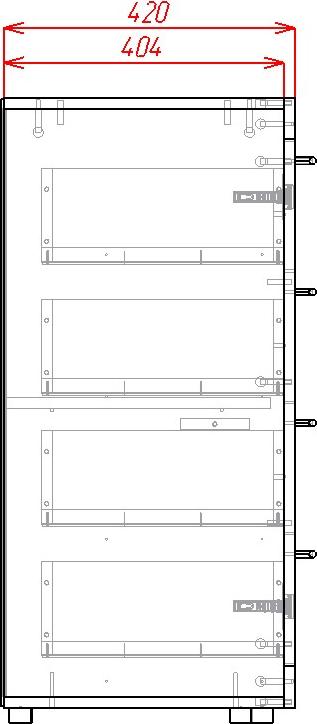 Комод Омега-7-М вариант 4