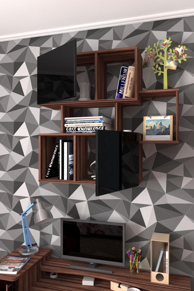 Полка для книг Лайн-9 вариант 5