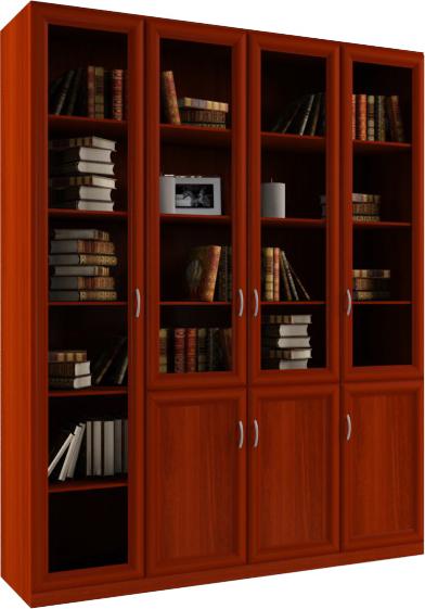 Книжный шкаф Классико-4-3 вариант 1