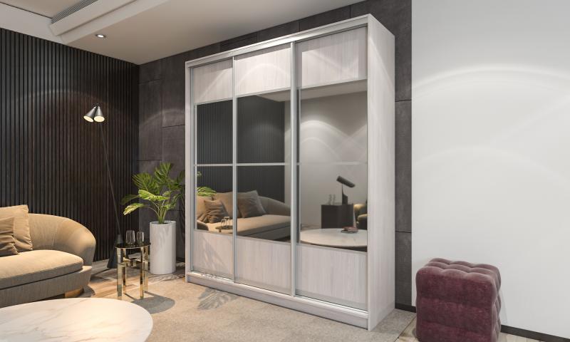 Шкаф-купе Лофт-24 вариант 2