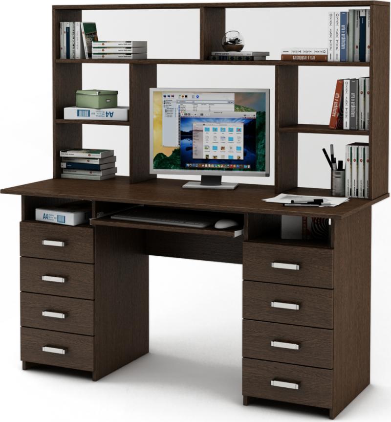 Письменный стол Нео-9К с надстройкой вариант 3