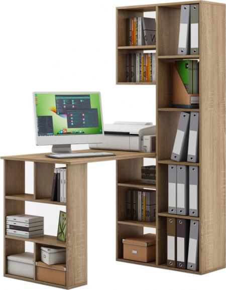 Стол-стеллаж Мира-25 вариант 1