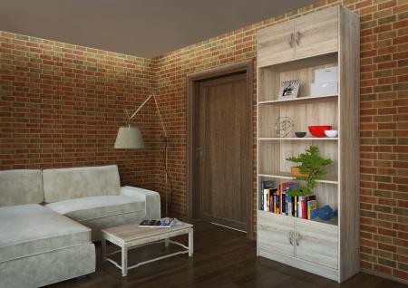 Стеллаж в комплекте Либерти-52 вариант 3