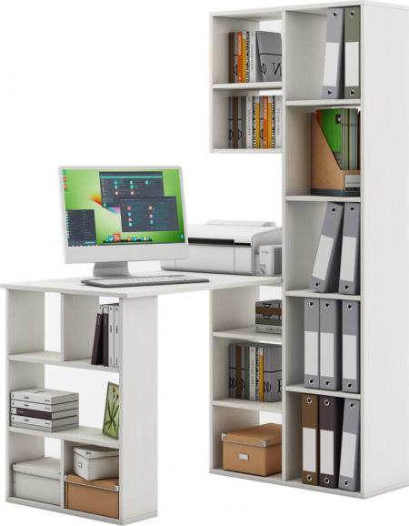 Стол-стеллаж Мира-25 вариант 2