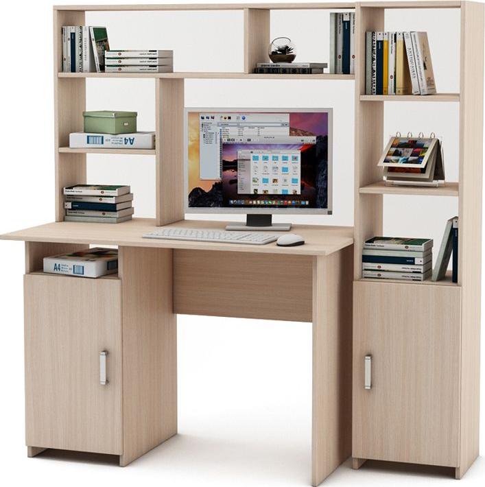 Уголок школьника Нео-2 с надстройкой вариант 1