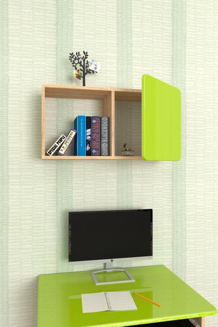 Полка для книг Лайн-1 вариант 1