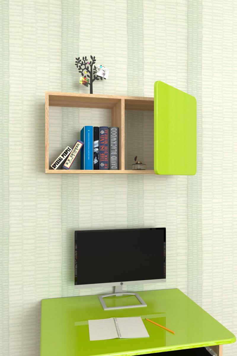 Полка для книг Лайн-1 вариант 2