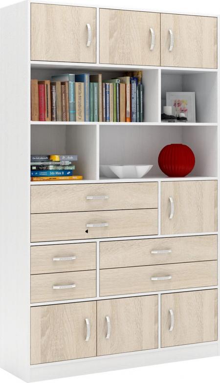 Стеллаж в комплекте Либерти-61 вариант 1