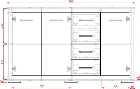 Комод Омега-5-М вариант 2