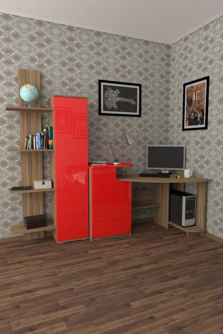 Компьютерный стол Лайн-43 вариант 4