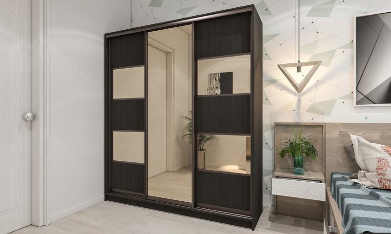 Шкаф-купе Лофт-31 вариант 2