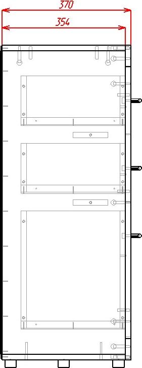 Комод Омега-17 вариант 3