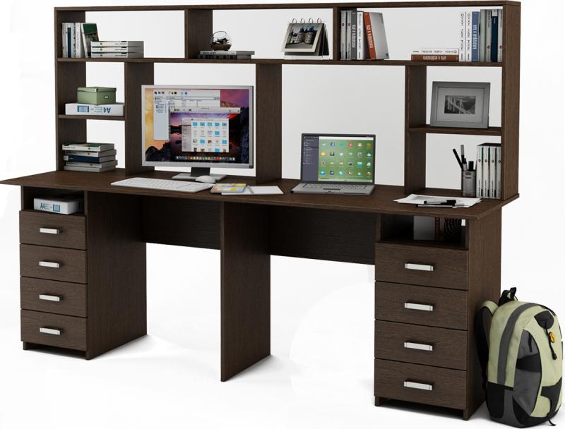 Письменный стол Нео-15 с надстройкой вариант 3