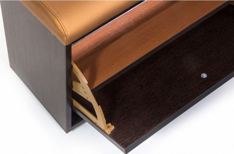 Обувница с сиденьем Колор вариант 52