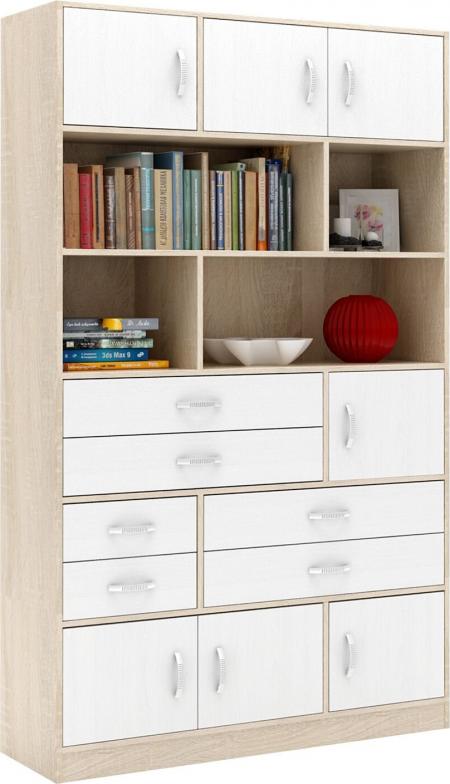 Стеллаж в комплекте Либерти-61 вариант 3