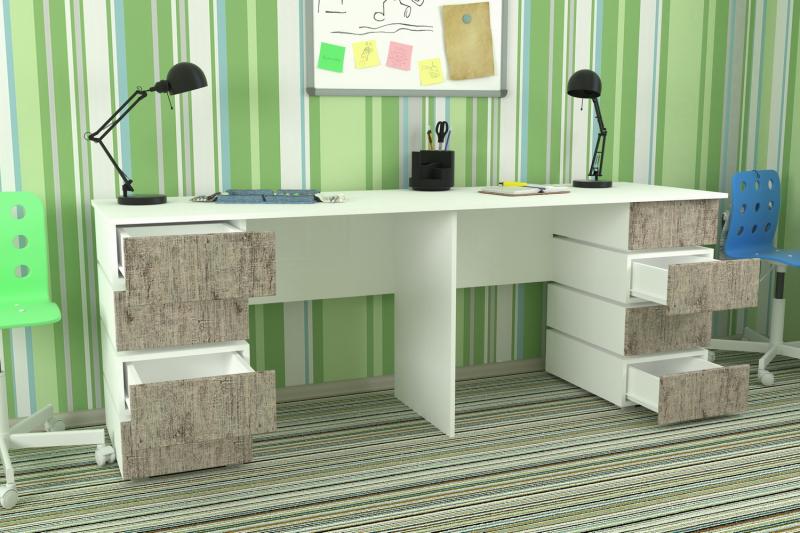 Письменный стол Лайн-18 вариант 8