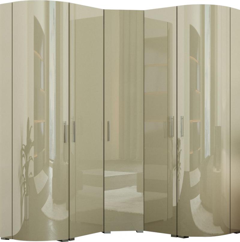 Радиусный шкаф Алексa-17 вариант 2