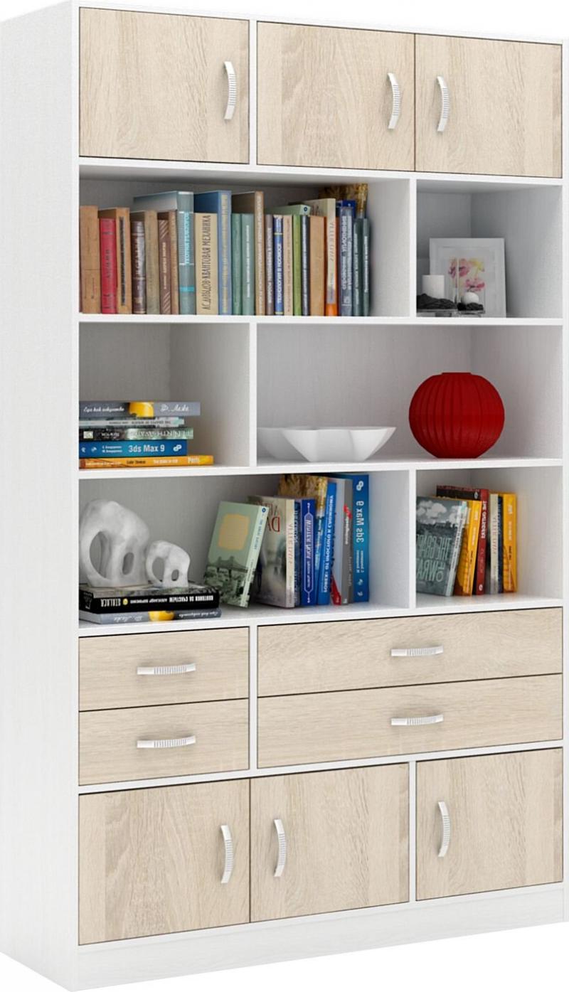 Стеллаж в комплекте Либерти-62 вариант 2