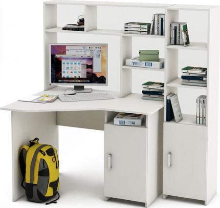 Уголок школьника Нео-17 с надстройкой вариант 1