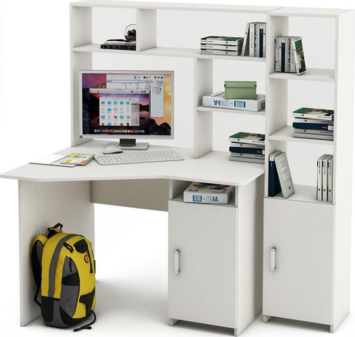 Уголок школьника Нео-17 с надстройкой вариант 2