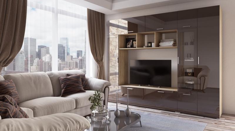 Стенка Шайн-5 вариант 1