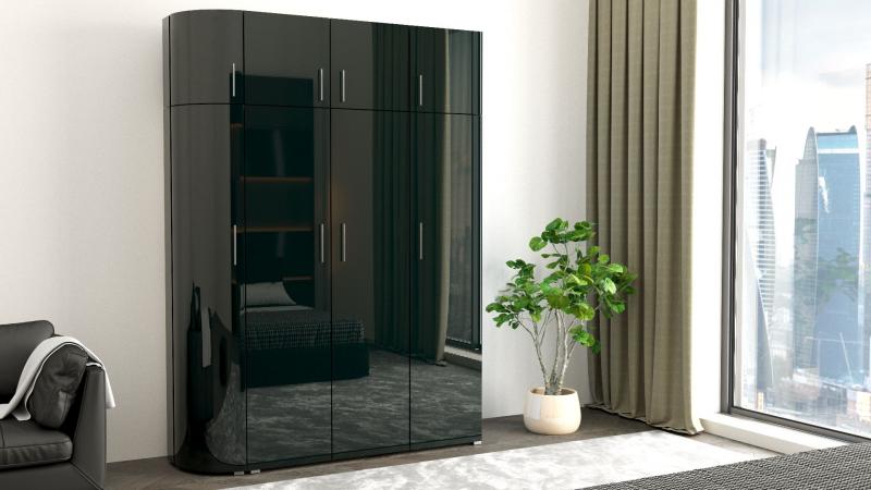 Радиусный шкаф Алексa-6 вариант 1