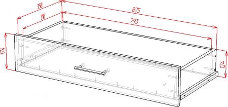 Комод Омега-9-М вариант 3