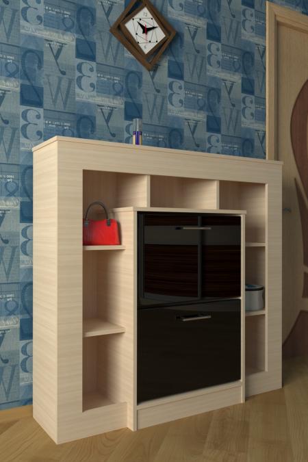 Обувница Лайн-26 вариант 4